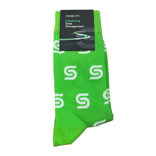 Cohesity Socks - Green
