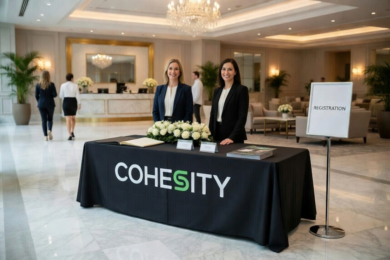 Cohesity Table Cloth