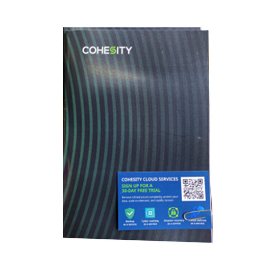 Cohesity Logolux Custom Journal  with Card