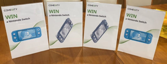 Cohesity A4 Sign Holder